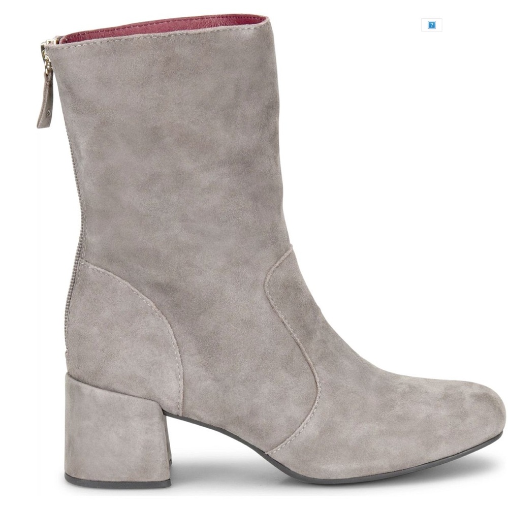 ONO FLORENCE SUEDE LEATHER ANKLE BOOTS SUZE 8M IN TAUPE